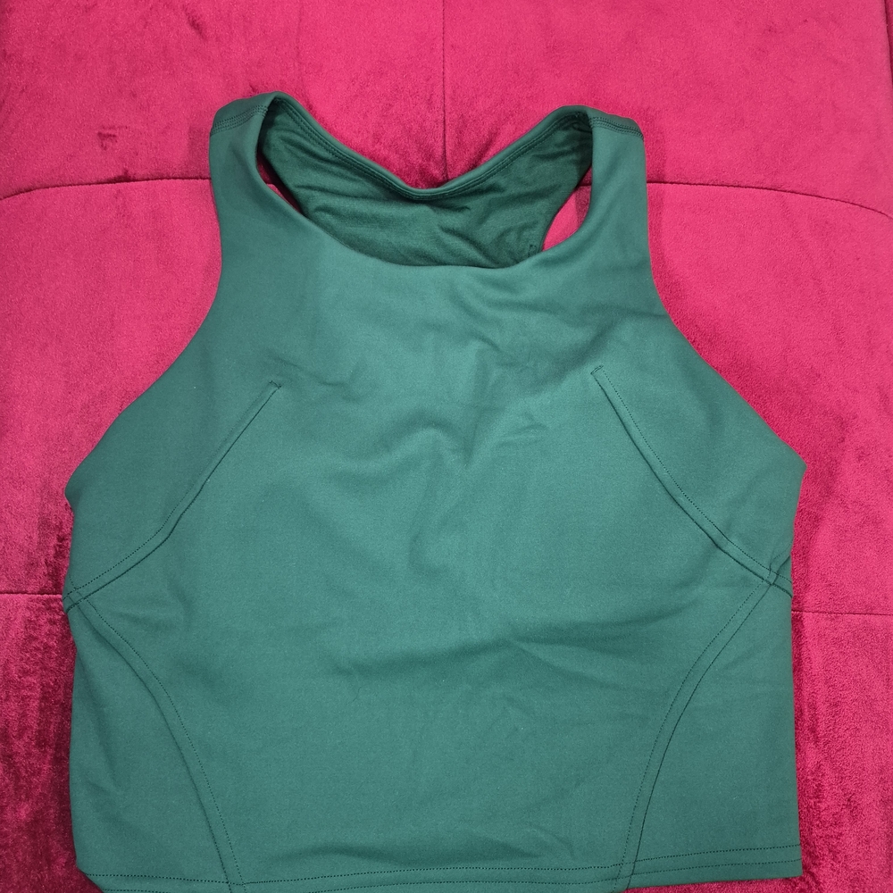 lululemon athletica Green Crop Top